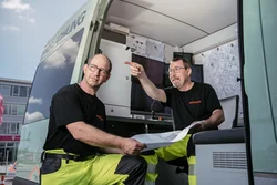 Saugbaggerarbeiten in Hanau auf Baustellen